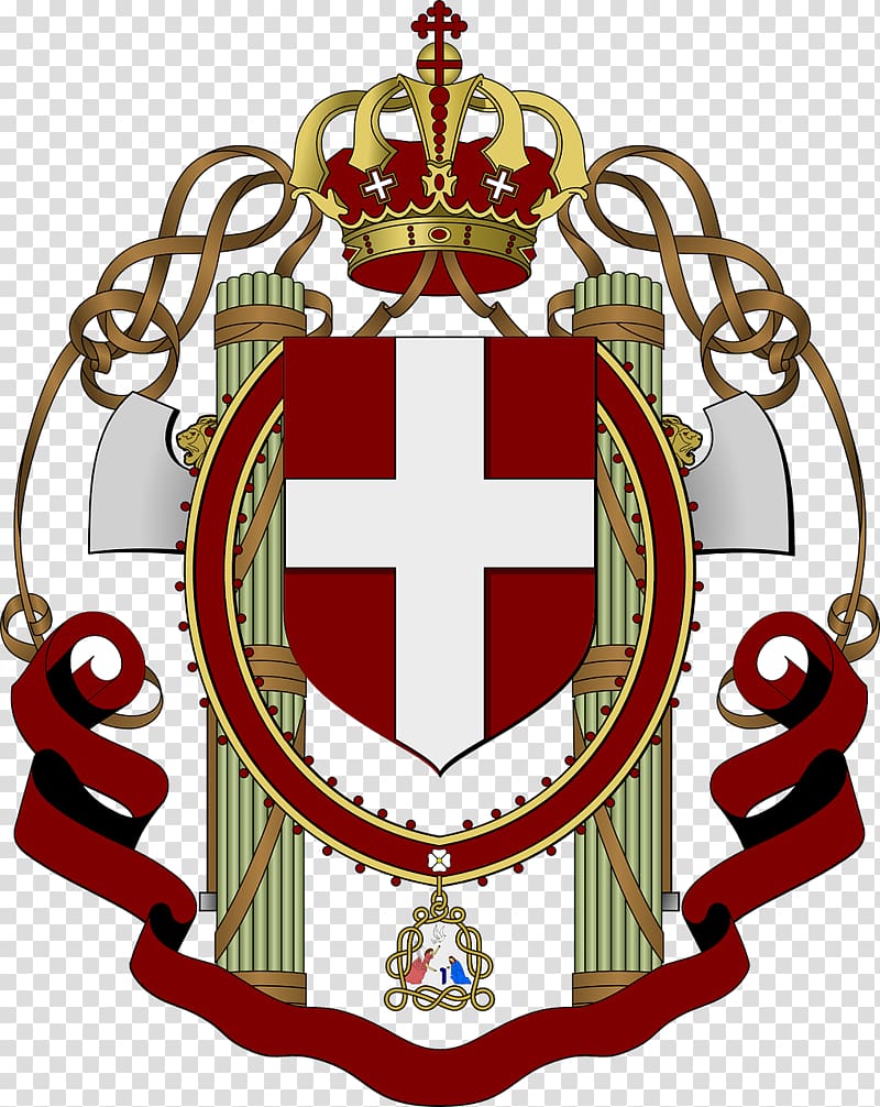 Kingdom of Italy Emblem of Italy Coat of arms Italian Social Republic, Crown suspended transparent background PNG clipart