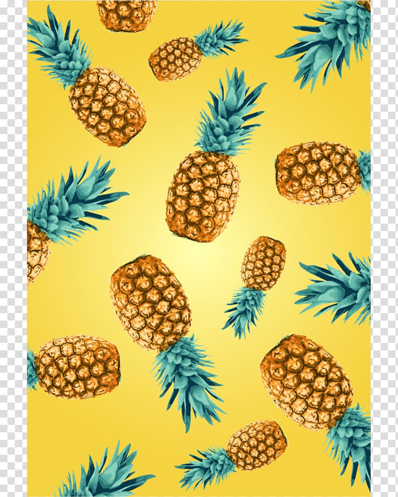 Pineapple Desktop Flamingos Blue, pineapple transparent background PNG clipart