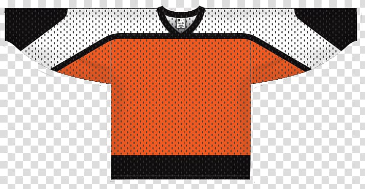 Hockey jersey T-shirt Philadelphia Flyers Minnesota North Stars, mesh jersey transparent background PNG clipart