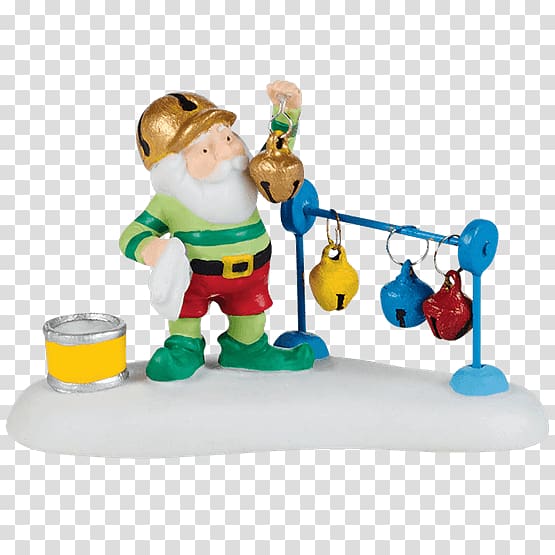North Pole Barneo Department 56 Rudolph Christmas ornament, Jingle Bells Batman Smells transparent background PNG clipart