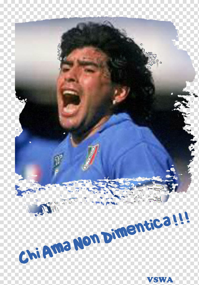 Diego Maradona S.S.C. Napoli Argentina national football team Serie A 1986 FIFA World Cup, football transparent background PNG clipart