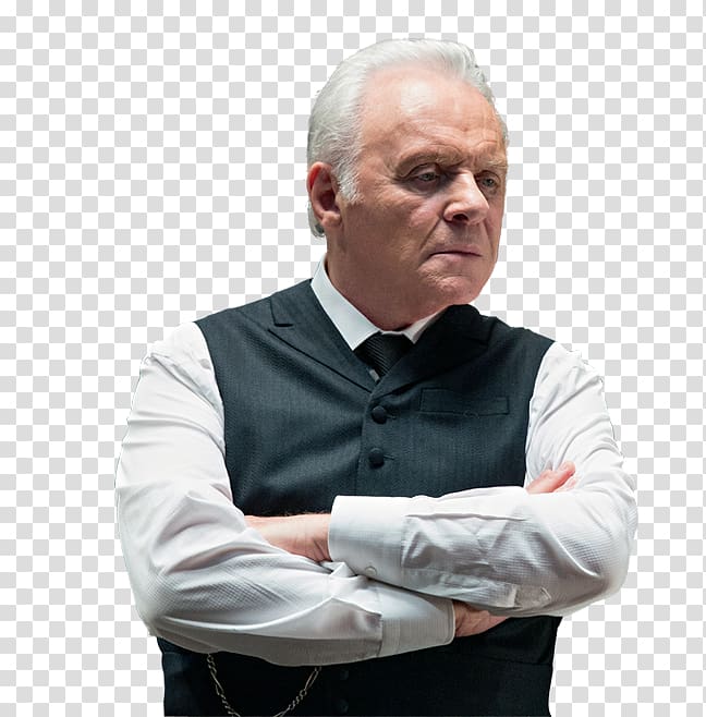 Anthony Hopkins Westworld Dr. Robert Ford Actor Television show, actor transparent background PNG clipart