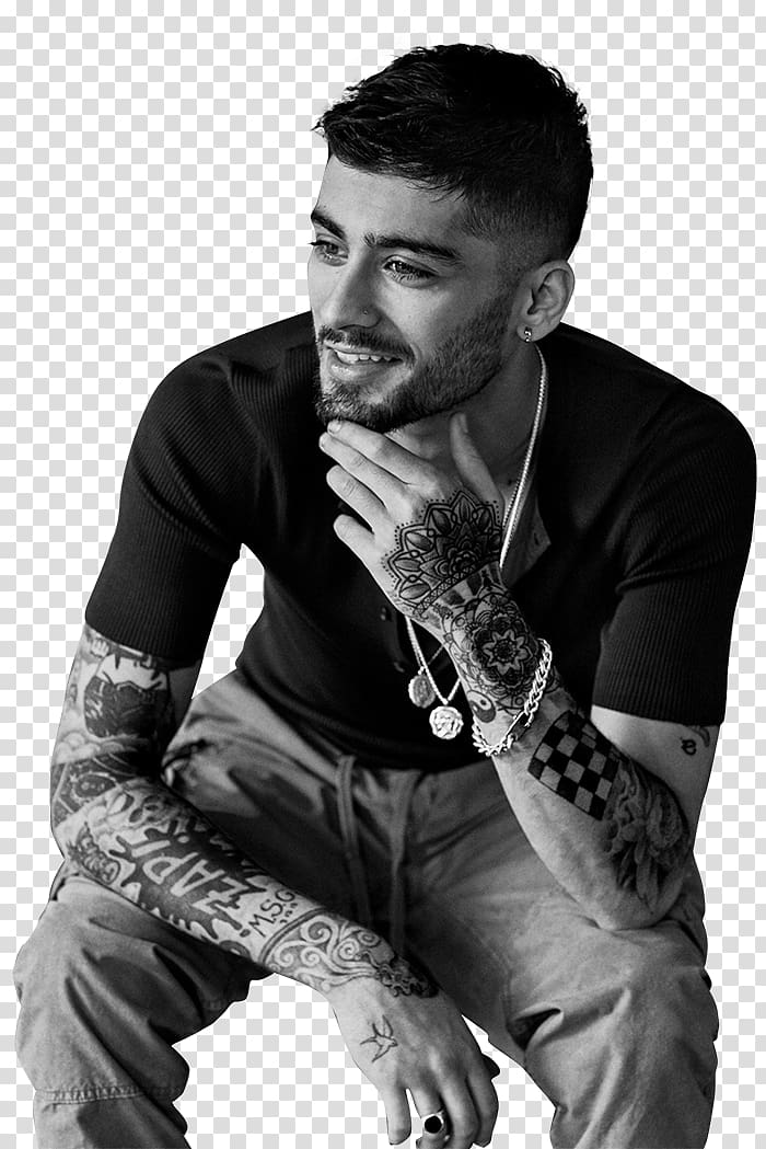 Zayn Malik Sleeve tattoo Fashion Male, zayn malik transparent background PNG clipart