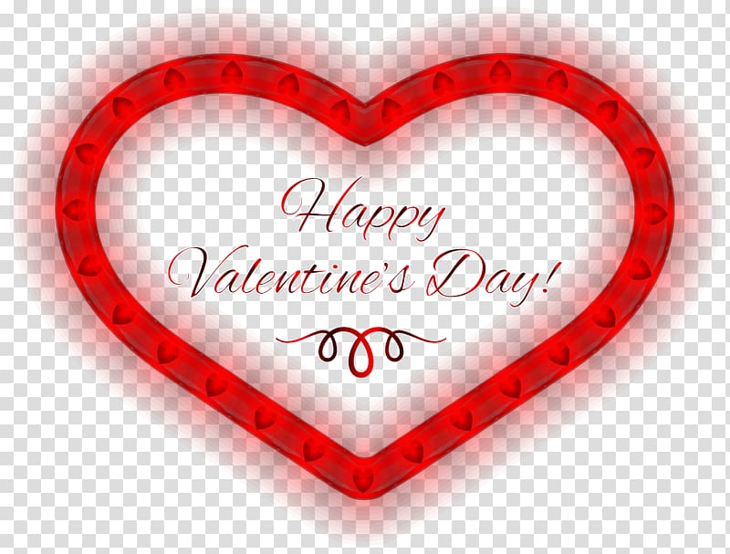 Happy Valentine's Day text, Valentine\'s Day Heart , Happy Valentines Day Heart transparent background PNG clipart