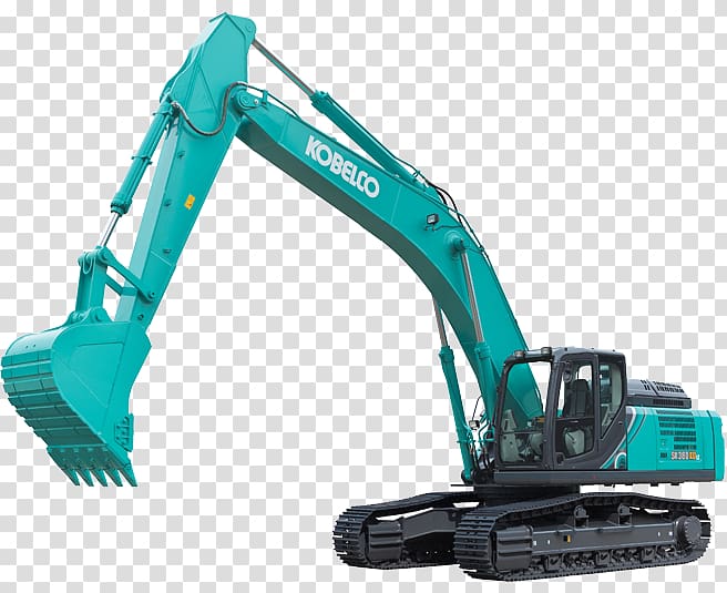 Heavy Machinery Kobe Steel Excavator KOBELCO Construction Machinery Co.,Ltd., excavator transparent background PNG clipart