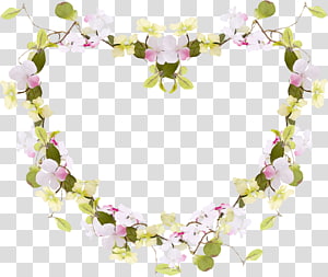 Flower Drawing Leaf, Heart flowers transparent background PNG clipart thumbnail