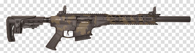 Shotgun Derya MK-12 Derya MK-10 Mk 12 Special Purpose Rifle, weapon transparent background PNG clipart