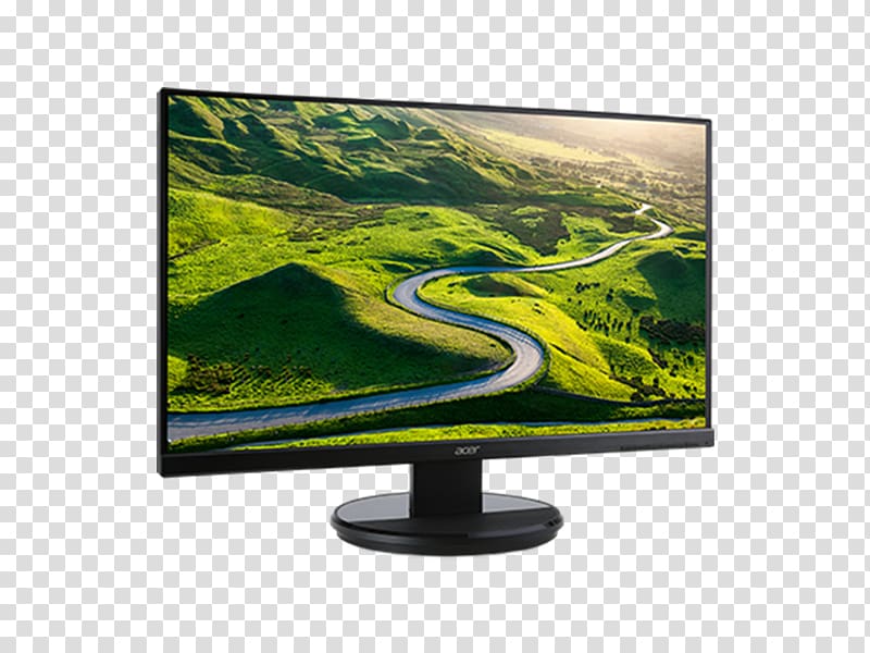 IPS panel Computer Monitors 1080p Digital Visual Interface Acer, LED SCREEN transparent background PNG clipart