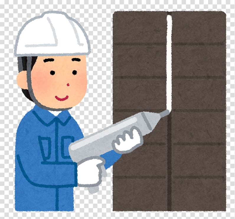 Caulking 窯業系サイディング材 Wall Hermetic seal Architectural engineering, house transparent background PNG clipart