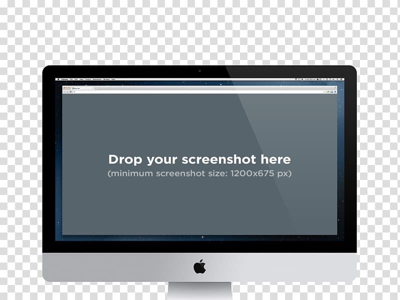 Laptop iMac Mockup Apple, imac transparent background PNG clipart