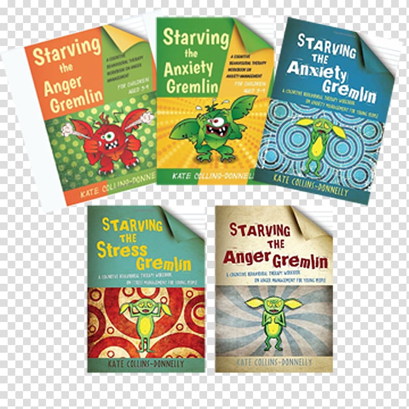 Starving the Anxiety Gremlin for Children Aged 5-9: A Cognitive Behavioural Therapy Workbook on Anxiety Management Starving the Anger Gremlin: A Cognitive Behavioural Therapy Workbook on Anger Management for Young People Starving the Anxiety Gremlin: A Co, child transparent background PNG clipart