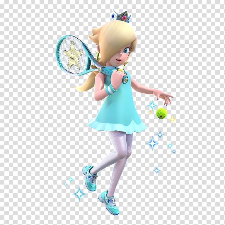Mario Tennis Aces Rosalina Princess Peach Princess Daisy, tennis transparent background PNG clipart