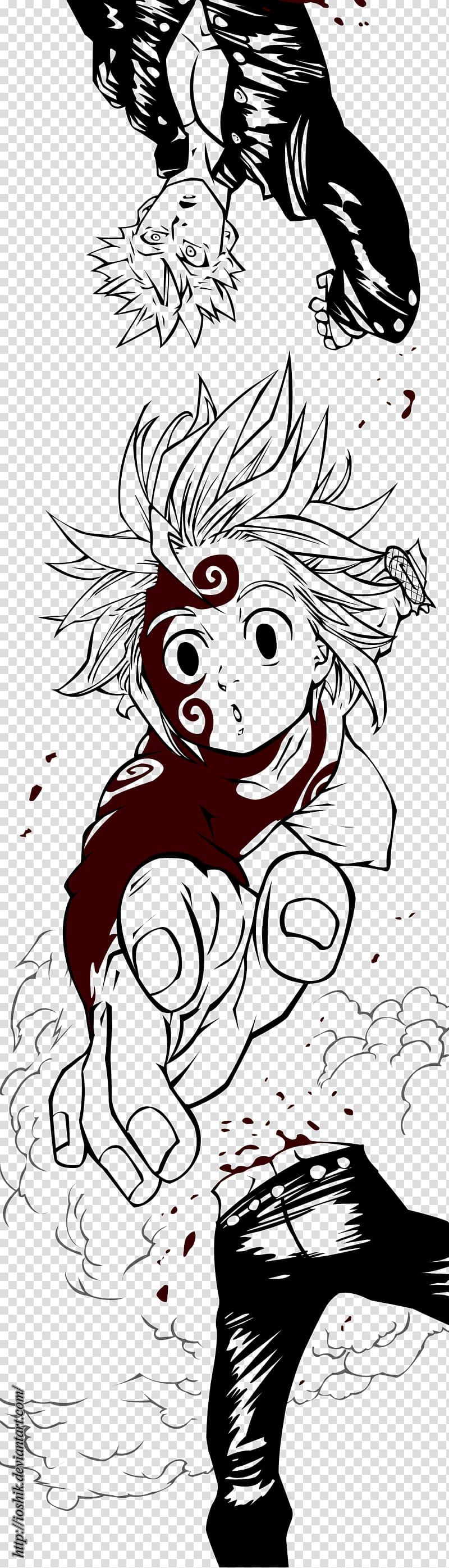 Meliodas The Seven Deadly Sins Art Drawing, others transparent background PNG clipart
