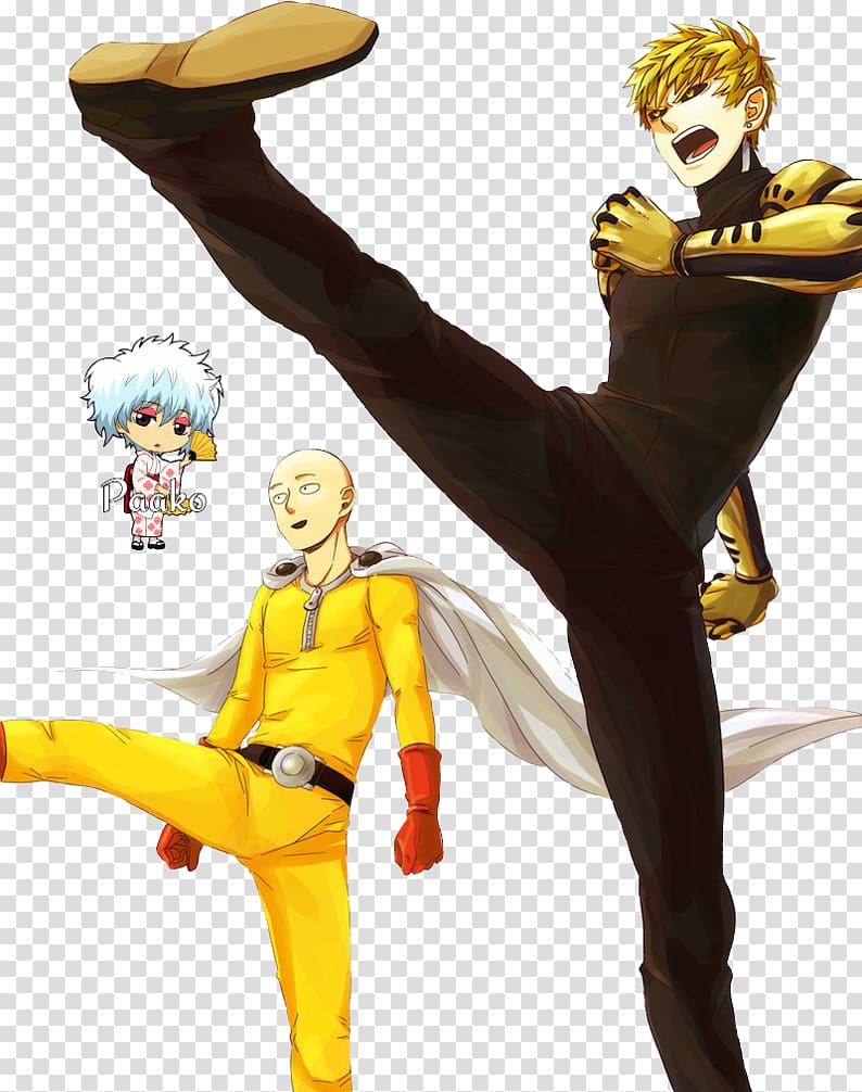 One Punch Man Saitama Anime music video Genos, one punch man transparent background PNG clipart