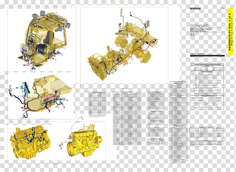 Caterpillar Inc. Caterpillar D9 Product Manuals Bulldozer Circuit diagram, bulldozer transparent background PNG clipart