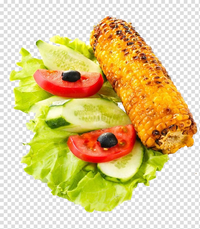 Barbecue grill Corn on the cob Maize Grilling, Roast corn cob transparent background PNG clipart