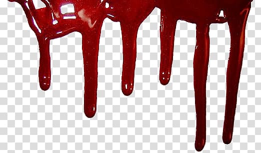 of spilled red paint illustration, Blood Drop transparent background PNG clipart