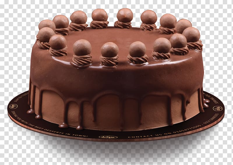 Chocolate cake Bakery Sachertorte Chocolate truffle, chocolate cake transparent background PNG clipart
