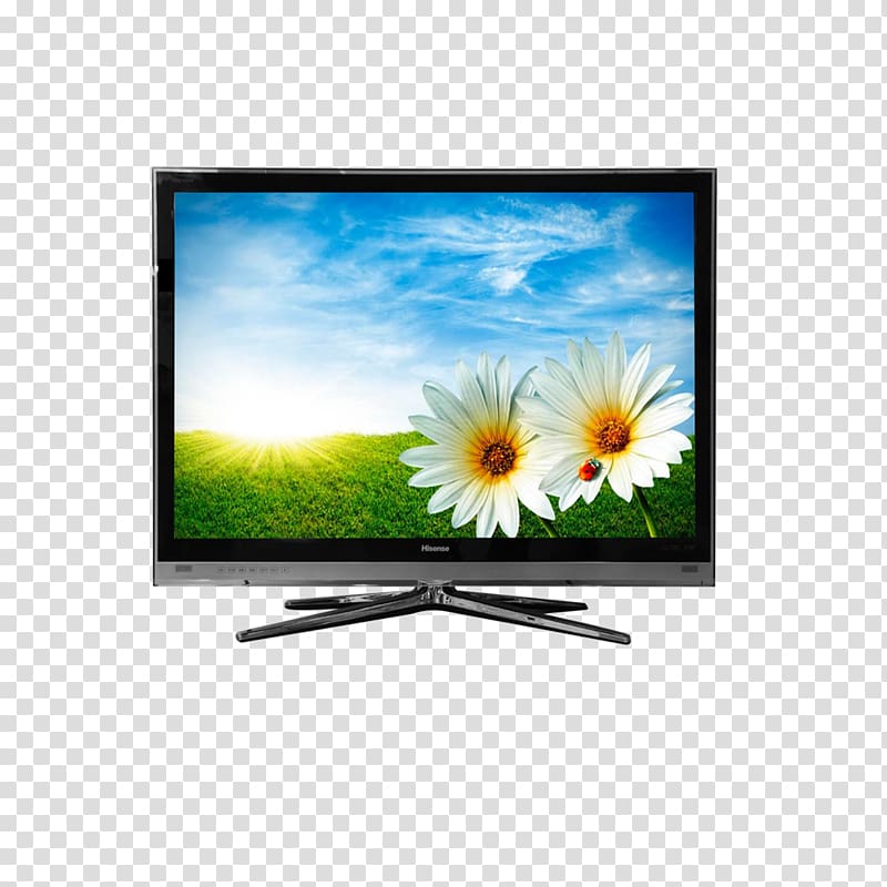 Flower High-definition television Mobile phone , Hisense TV transparent background PNG clipart