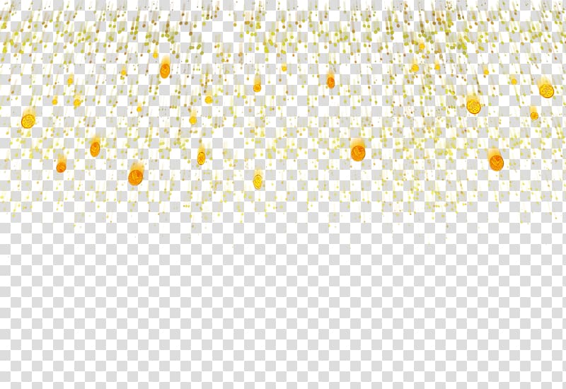 meteor illustration, Icon, Golden Rain Background transparent background PNG clipart
