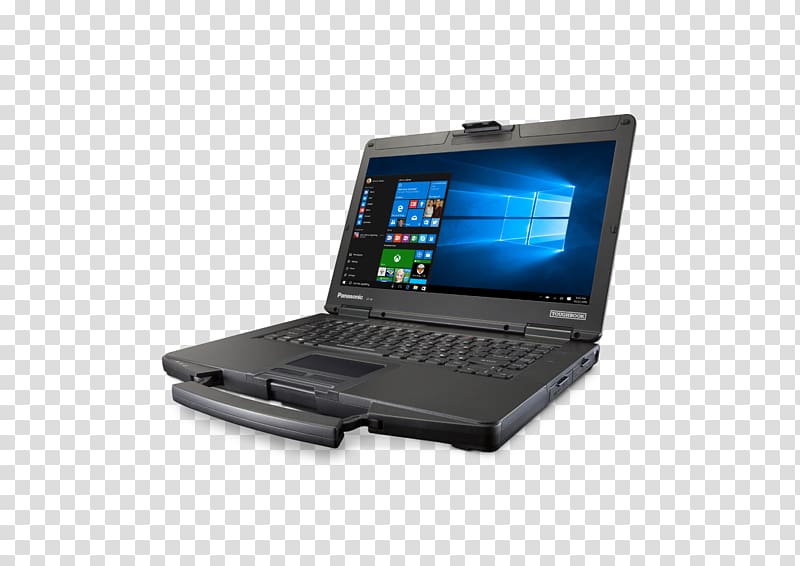 Panasonic Toughbook CF-54 Rugged computer Laptop Intel Core i5, Laptop transparent background PNG clipart