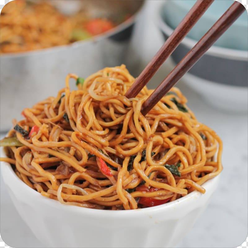 Chow mein Chinese noodles Chinese cuisine Fried noodles Vegetarian cuisine, vegetable transparent background PNG clipart