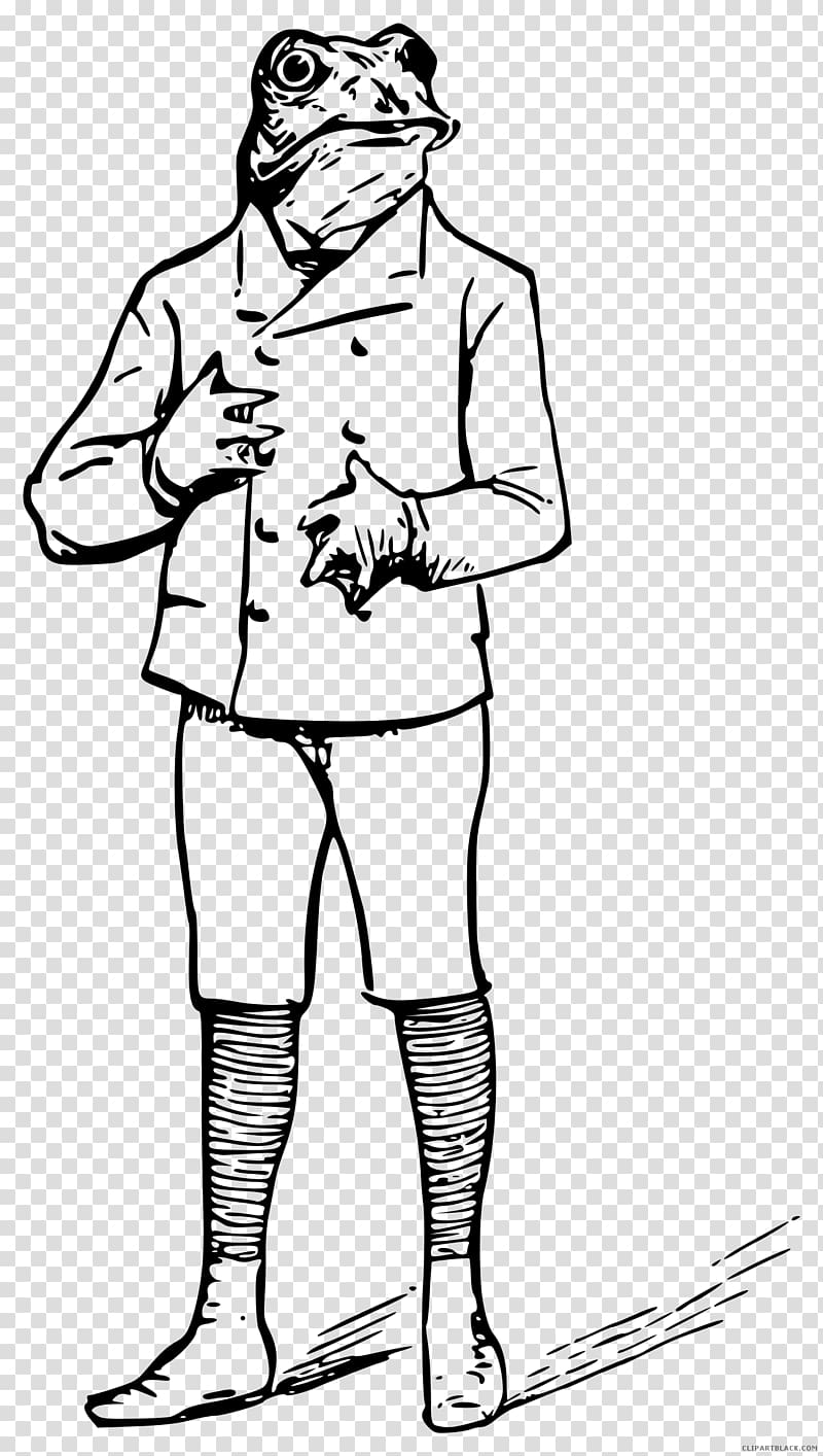 Coloring book Black and white Detective Line art Espionage, frog black and white transparent background PNG clipart