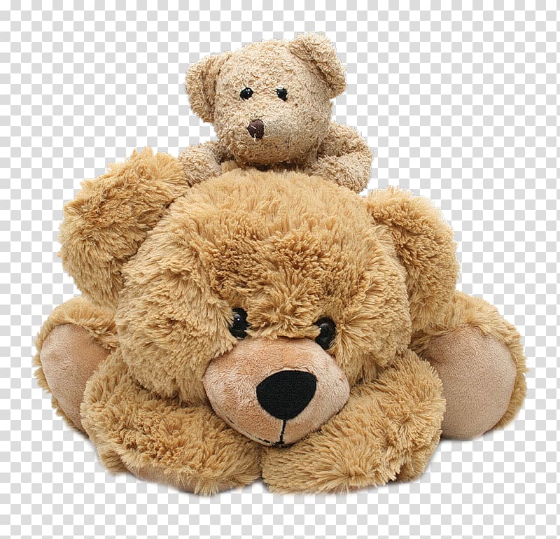 Teddy bear Stuffed Animals & Cuddly Toys Amigurumi Plush, bear transparent background PNG clipart