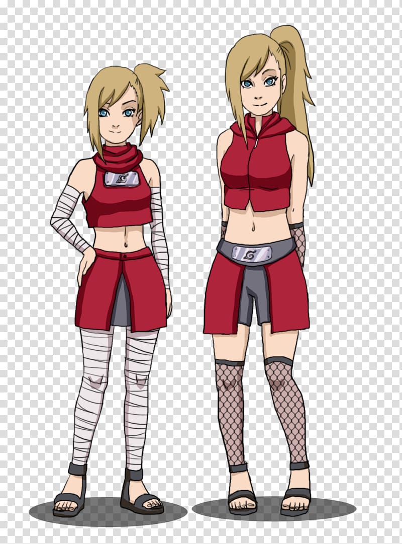 Ino Yamanaka Choji Akimichi Anime Sarada Uchiha Naruto, Anime transparent background PNG clipart