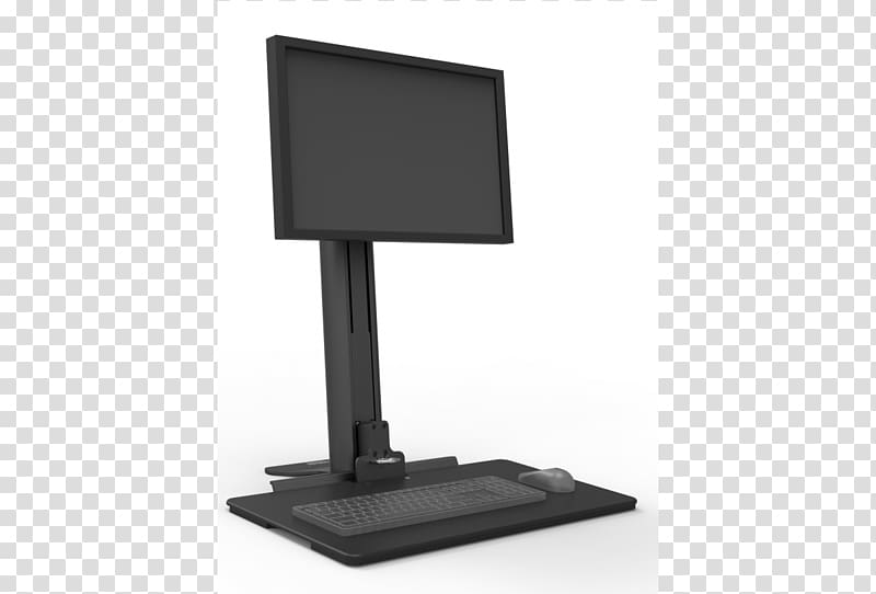 Computer keyboard Computer mouse Computer Monitors Sit-stand desk Computer Monitor Accessory, Sit and reach transparent background PNG clipart