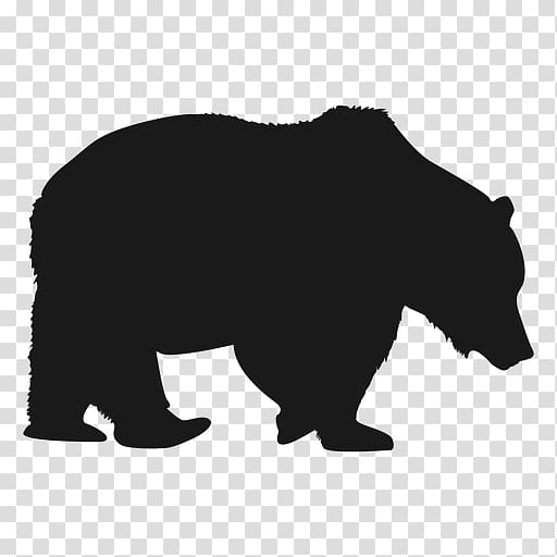 Brown bear AutoCAD DXF, polar bear transparent background PNG clipart