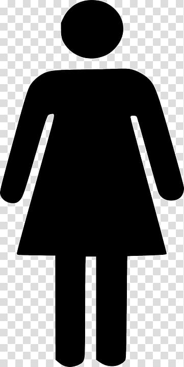 Unisex public toilet Bathroom Woman, frau symbol transparent background PNG clipart