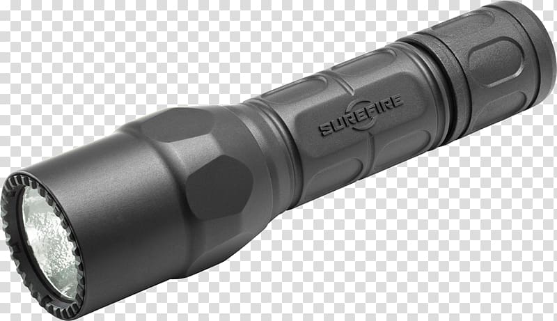 Flashlight SureFire Tactical light Light-emitting diode, flashlight transparent background PNG clipart