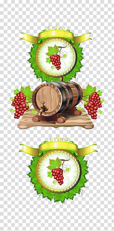 Wine Oak Barrel Grape Euclidean , Wine cask transparent background PNG clipart