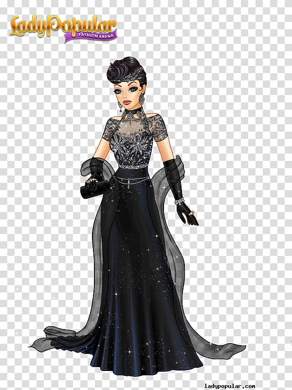Lady Popular Video game Fashion, diamond shine transparent background PNG clipart