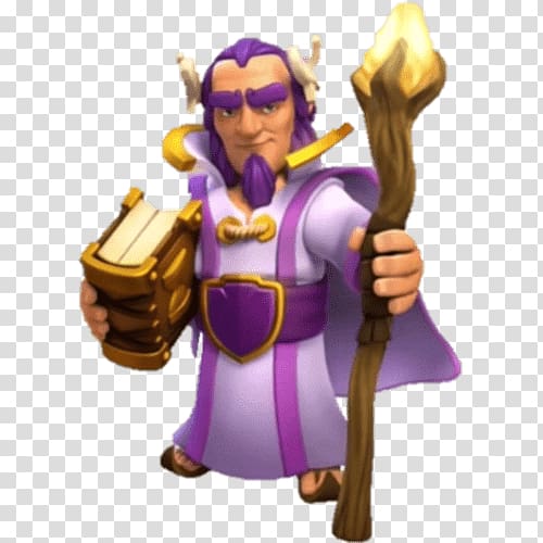 wizard from Clash of Clans, Clash Of Clans Grand Warden transparent background PNG clipart