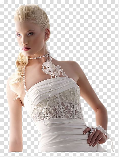 Wedding dress Female Woman Advertising, White Dress transparent background PNG clipart