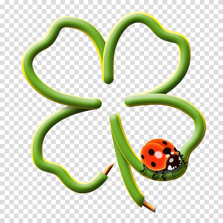Saint Patrick\'s Day Four-leaf clover Idea .de Benützen, good luck transparent background PNG clipart