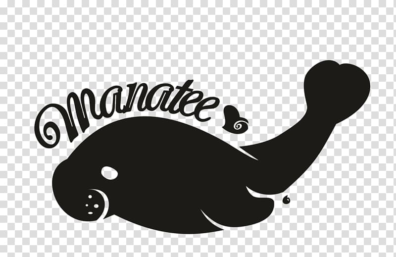 Miami Manatees Baby Manatee West Indian manatee, Silhouette transparent background PNG clipart