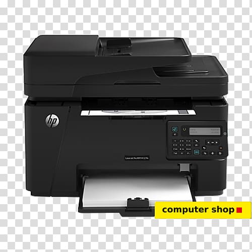 Hewlett-Packard HP LaserJet Pro M127 Multi-function printer Laser printing, hewlett-packard transparent background PNG clipart