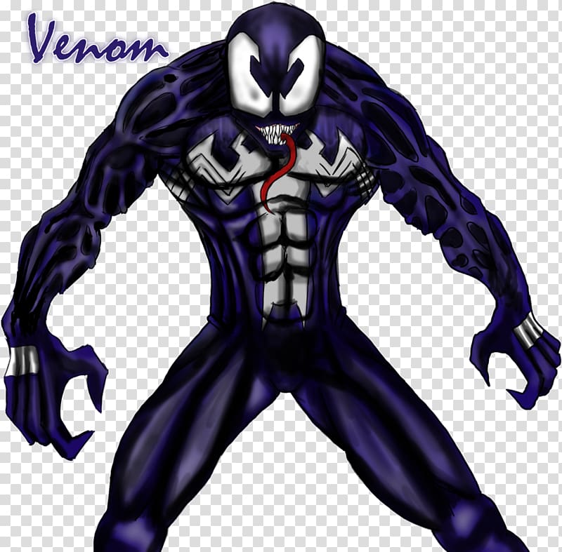 Venom Spider-Man Color Villain, Venom spiderman transparent background PNG clipart