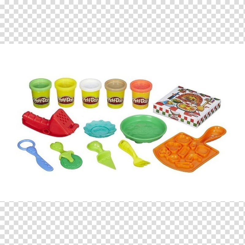 Pizza party Play-Doh Toy, pizza transparent background PNG clipart