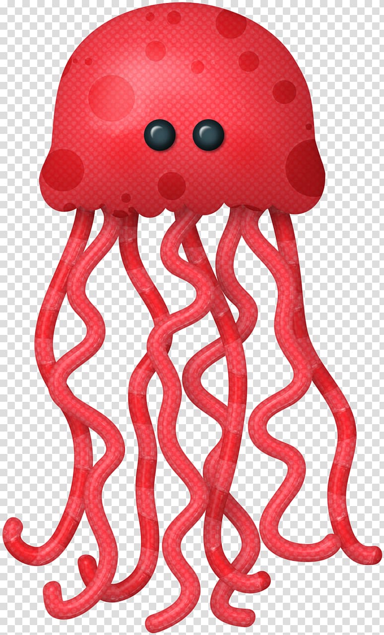 Octopus Princess Jellyfish Ocean , guppy fish transparent background PNG clipart