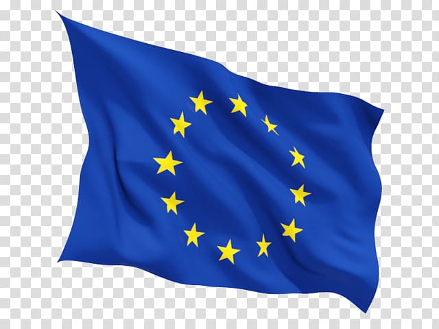 blue and yellow flag, European Flag transparent background PNG clipart