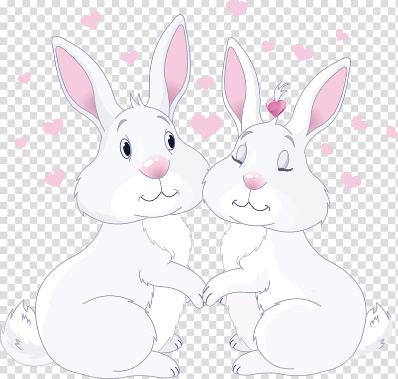 Bugs Bunny Domestic rabbit Hare , Love rabbit transparent background PNG clipart