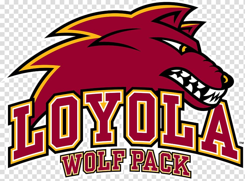 Loyola University New Orleans Loyola Wolf Pack men\'s basketball Loyola Wolf Pack women\'s basketball Logo Loyola University Chicago, basketball transparent background PNG clipart