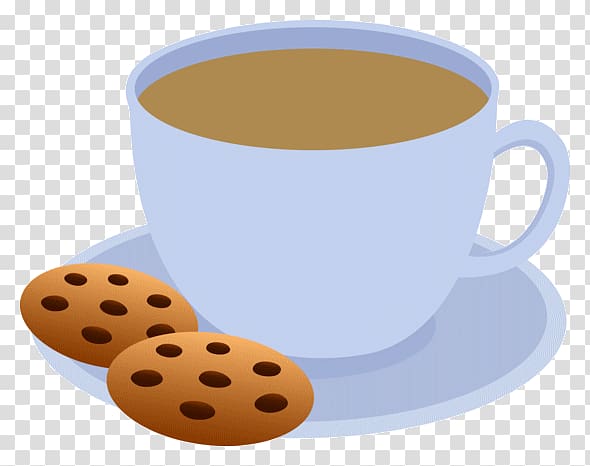 Tea Chocolate chip cookie Coffee Biscuit , coffe transparent background PNG clipart