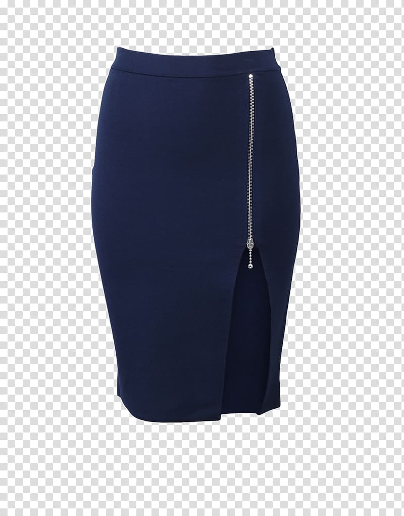 Pencil skirt Blue Dress White, Pencil Skirt transparent background PNG clipart