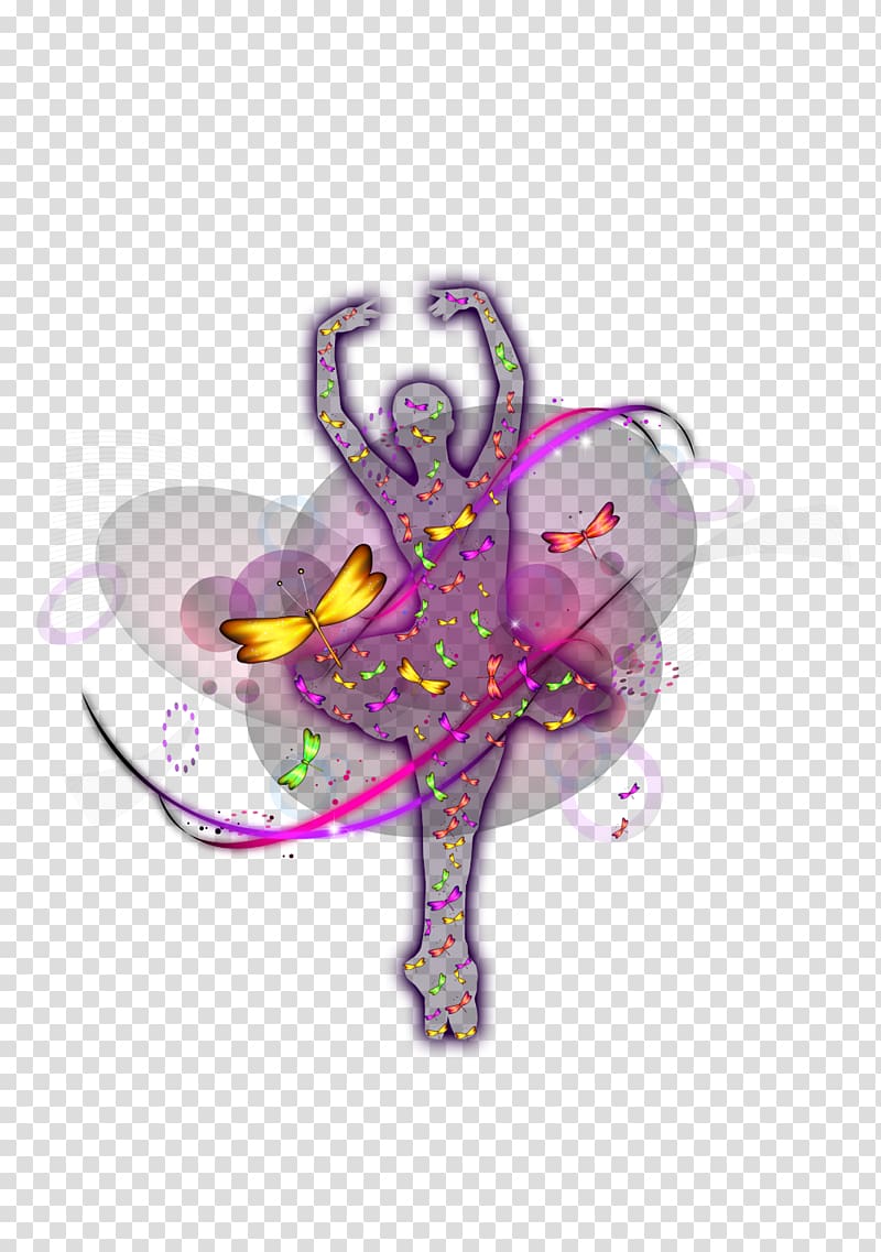 Butterfly Dance, Ballet Dancer transparent background PNG clipart