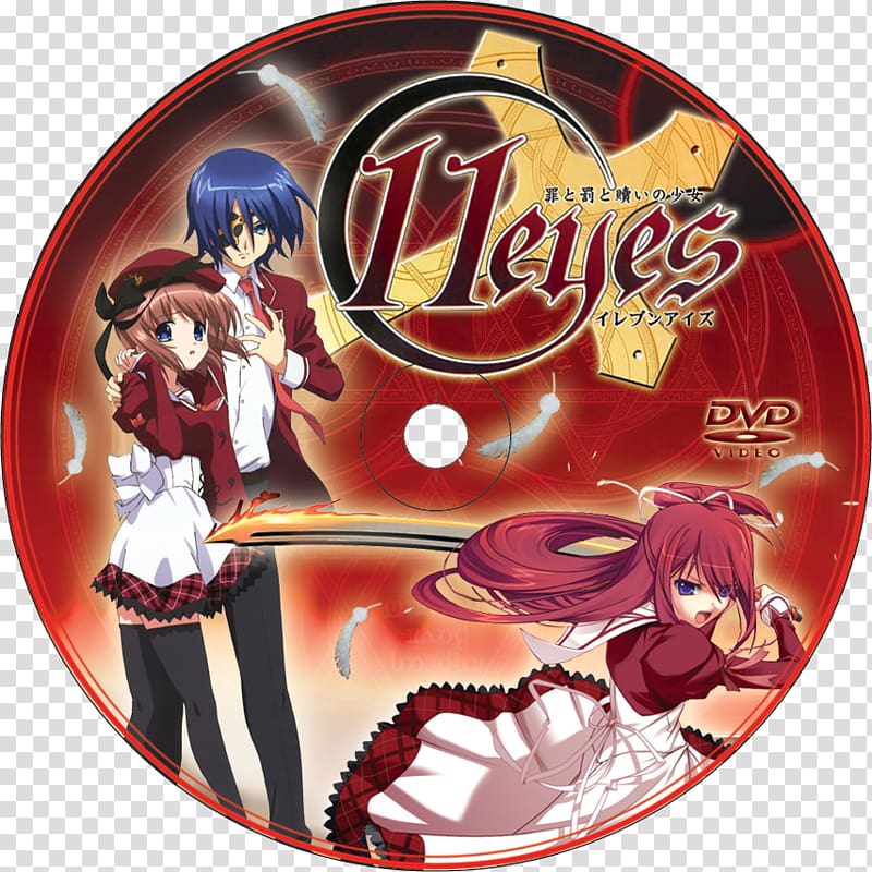 11eyes: Tsumi to Batsu to Aganai no Shōjo Anime Umineko When They Cry, Cover Cd transparent background PNG clipart